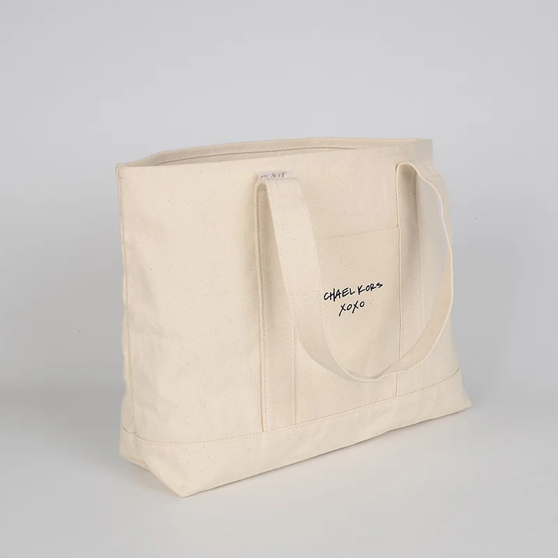 Top sale designer tote bags cotton canvas tote wholesale cotton shopping bag for sale