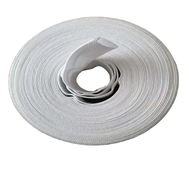 New High Polymer Braided High Pressure Irrigation Pipes plastic PE Layflat Hose with hose connector