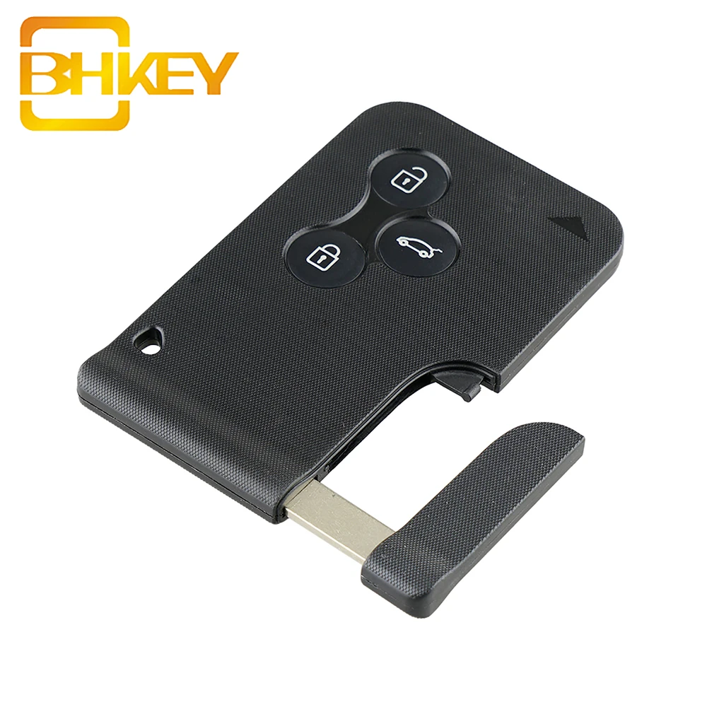 3 Buttons Card Key 433 mhz PCF7947 Chip Auto Fob Remote Smart Car Key For Renault Megane 2  Scenic 2003-2008