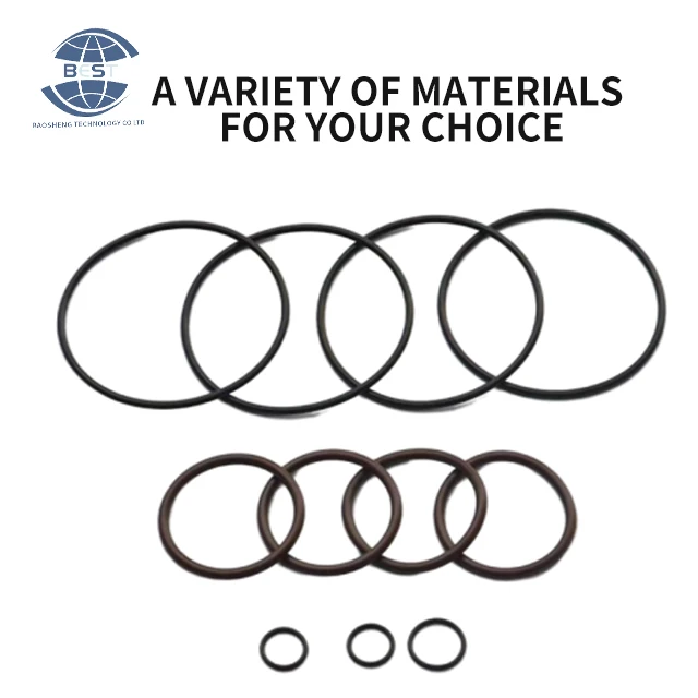 Strong manufacturers first-hand supply, can customize the size of high elasticity of nitrile rubber O-ring