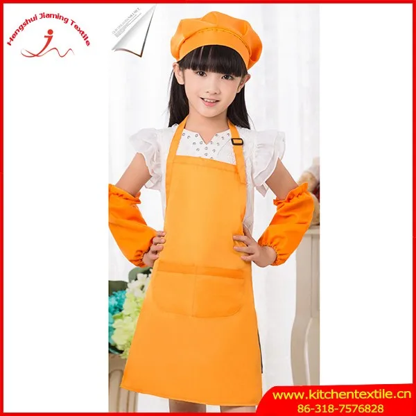 Child Apron Custom Wholesale Cheap Cute Cotton Linen printing Apron Parent Child Gardening Apron