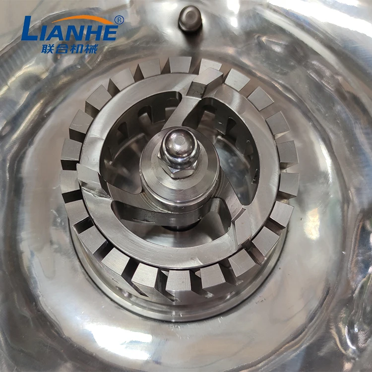 Petroleum Jelly Mayonnaise Making Mixing Face Cream Body Lotion Making Machine High Speed Vacuum Emulsifying Homogenizer Mixer