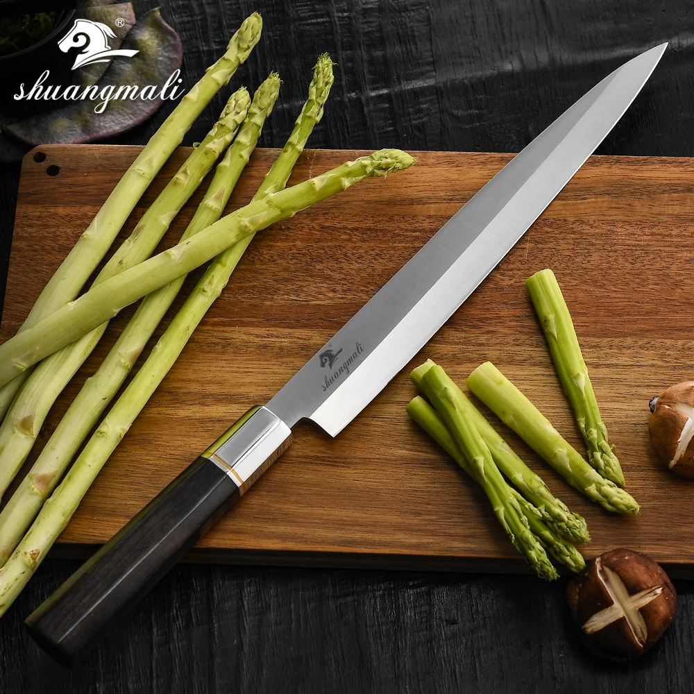 Professional 11 inch 5CR15 Stainless Steel Japanese Yanagiba Chef Sushi knife