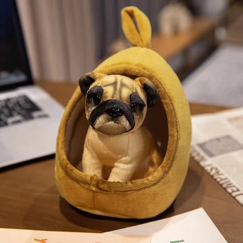 Simulation Tiger lion Leopard Giraffe Dog Plush Toy Soft Wild Animal Forest With Nest Plush Toys For Claw Machine Crane Game