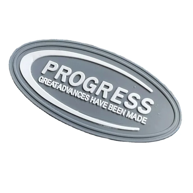 Custom Rubber 3D Logo badge silicone PVC Patch