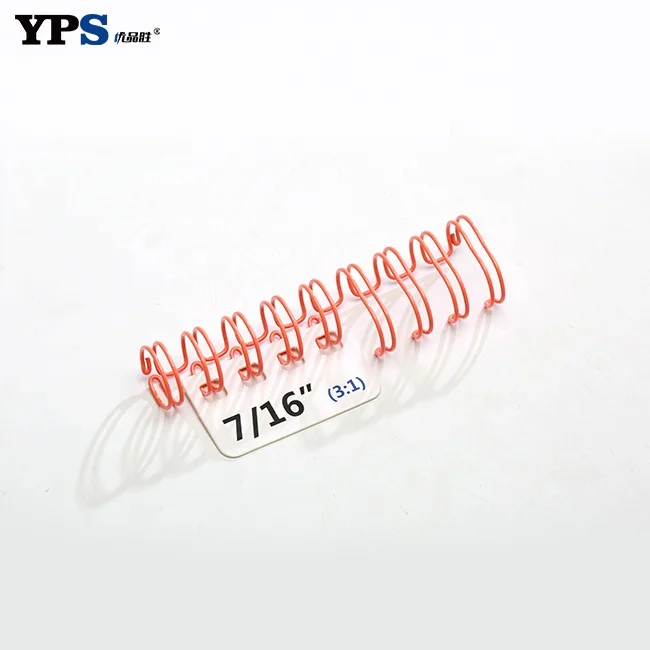 Nylon Coated Stationery Calendar Binding Wire O Coil Book Use Binding Spiral Ring Twin Loop Wire o