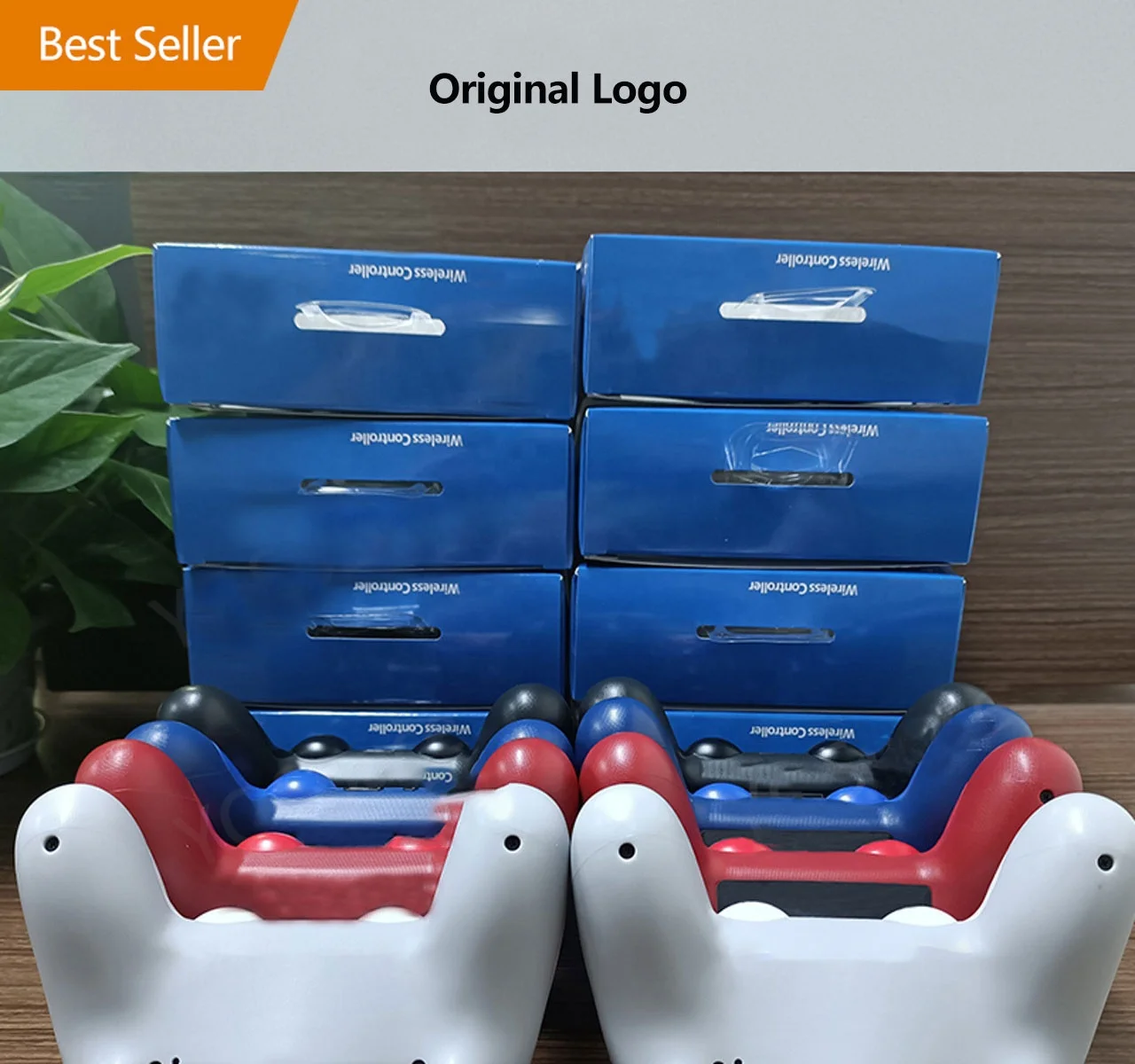 Original Logo PS4 Controller Joystick Wireless Game Controller Fit Manette PS4 Console Wholesale PS4 Controller