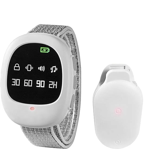 Smart Wireless Urine Sensor Bedwetting Alarm and Watch for Kids Potty Training Elder Care Watch Bed Wetting Trainer Alarm