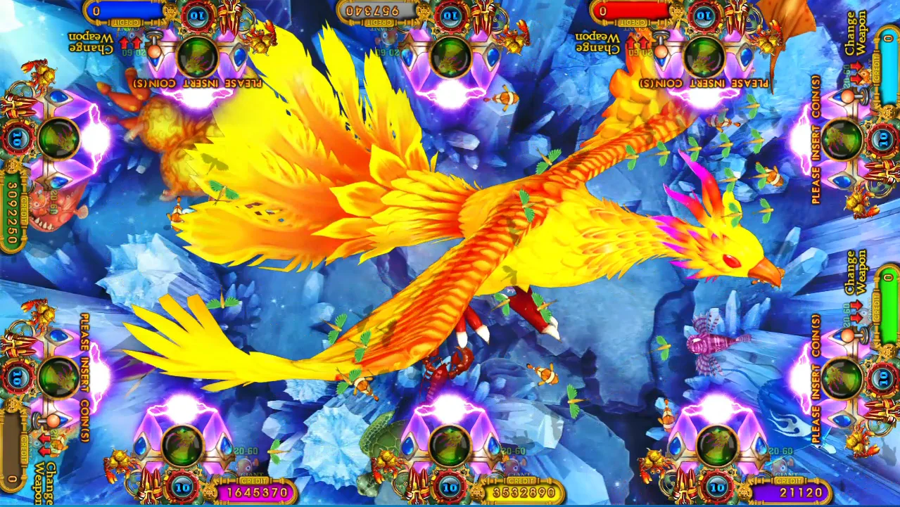 86 inch 10 player fish table game machine with ocean king fish game board ocean king 3 Fantastic Beasts