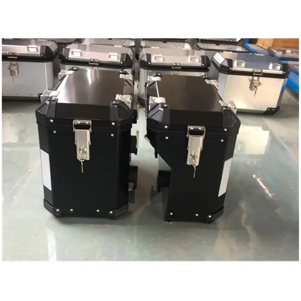 Aluminium Motorcycle tail Painners luggage Rear Boxes side cases For TRIUMPH TIGER 1200XC