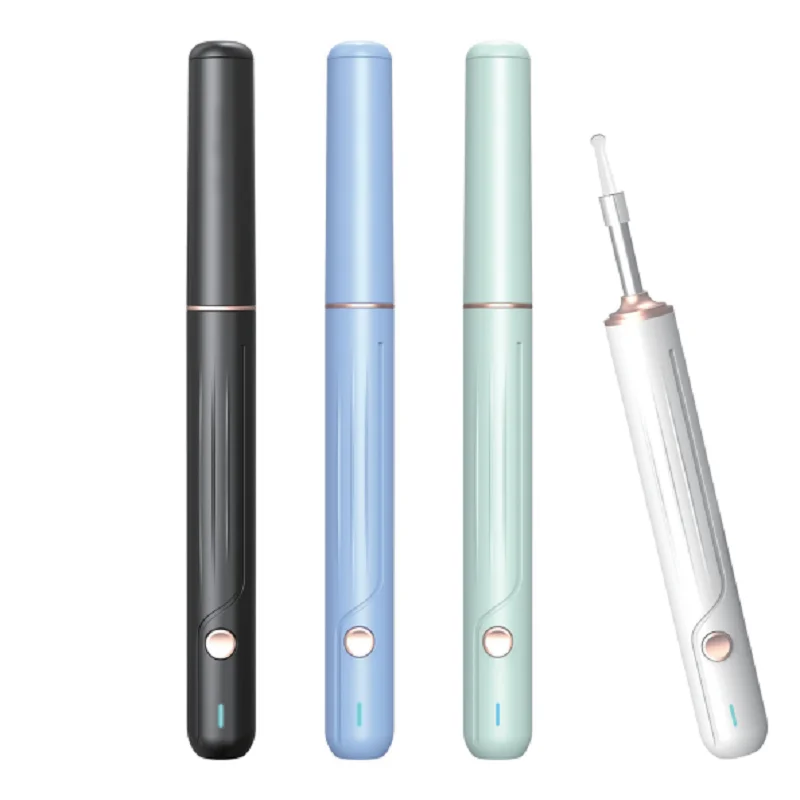 Original Factory Made Cheap and Reliable Rechargeable Ear Cleaner Remover Tool Smart Visual Ear Wax Removal Spoon