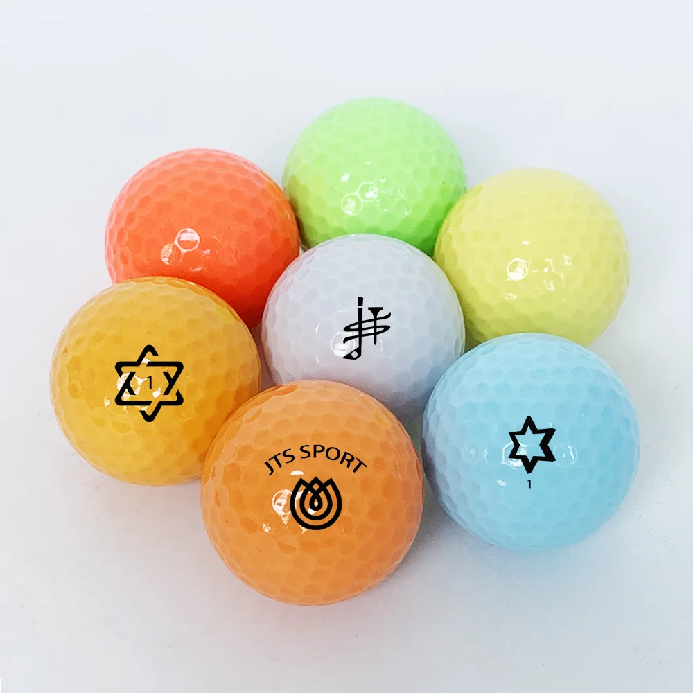 High Standard Best Price Long Distance Hot Sale Customizable 2 3 4 Layer Surlyn Color Golf Ball
