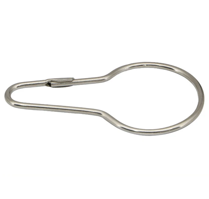 TX оптовая продажа Матовый никель гладкий низкий уровень шума прочный занавес кольцо