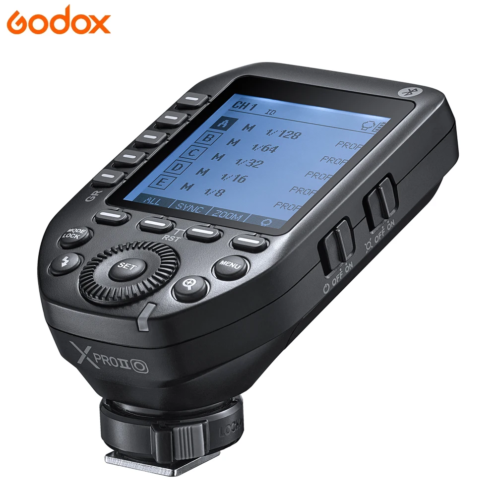 Godox XPROII-O XPRO II O Flash Trigger Transmitter 2.4G Wireless X System for Outdoor Studio Flashes Olympus DSLR Camera