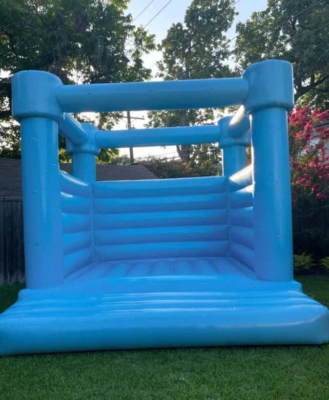 luxe open bounce house castles