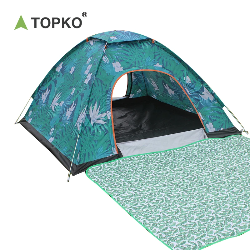 TOPKO 2023 Hot Sale Custom Picnic/Tourist Outdoor Cooking Tent Multifunction Camping Outdoor Tent