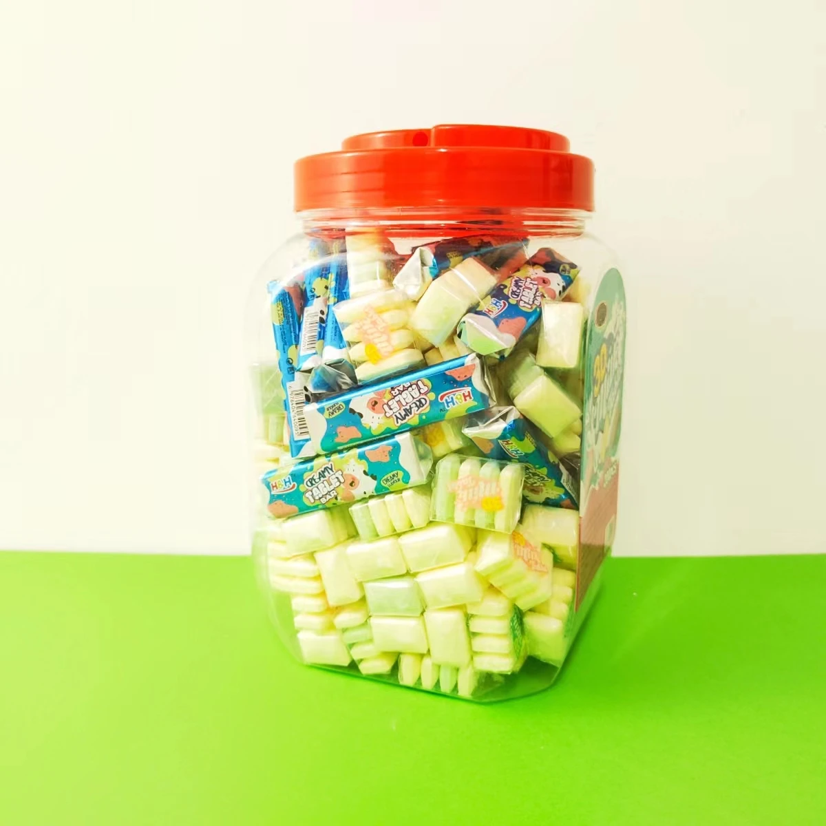 Chinese Candy factory wholesale new products good taste hot sell Compressed Milk candy 3D Milk candy