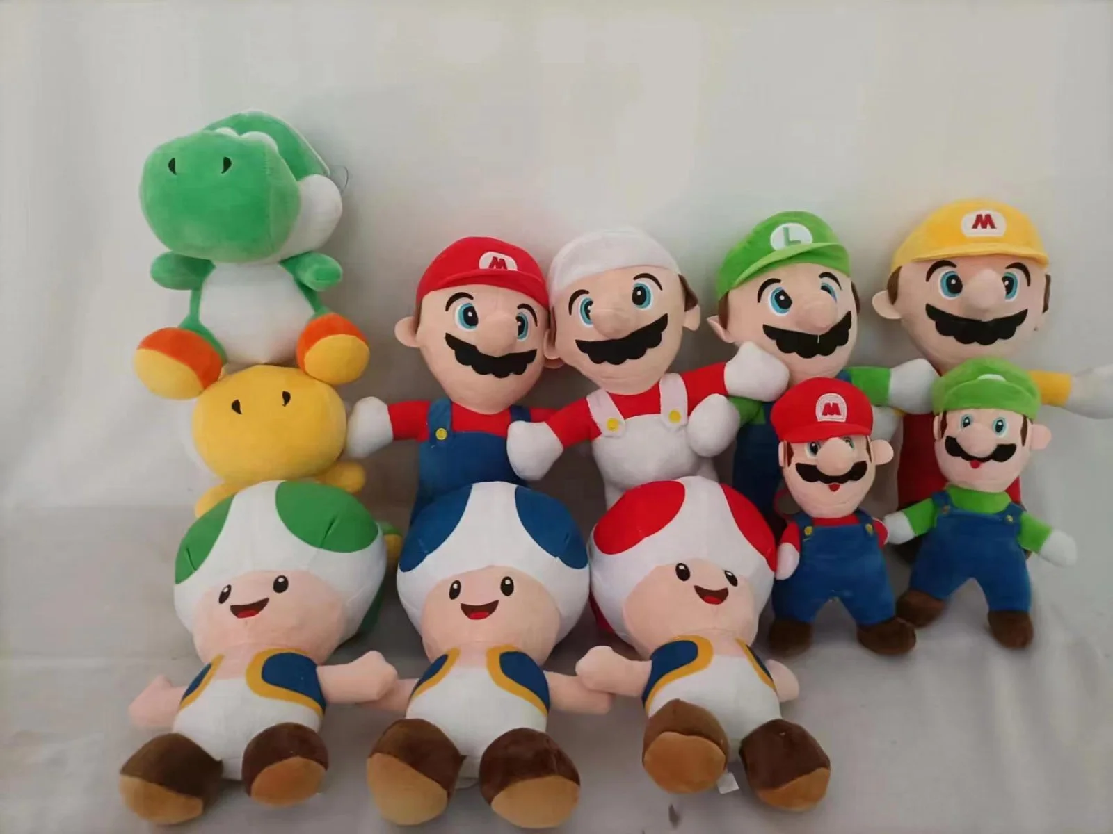 Factory Super  Plush Doll Toy Super  Bros Game Plushie Stuffed Anime Plush Toys Yoshi Luigi  Toy