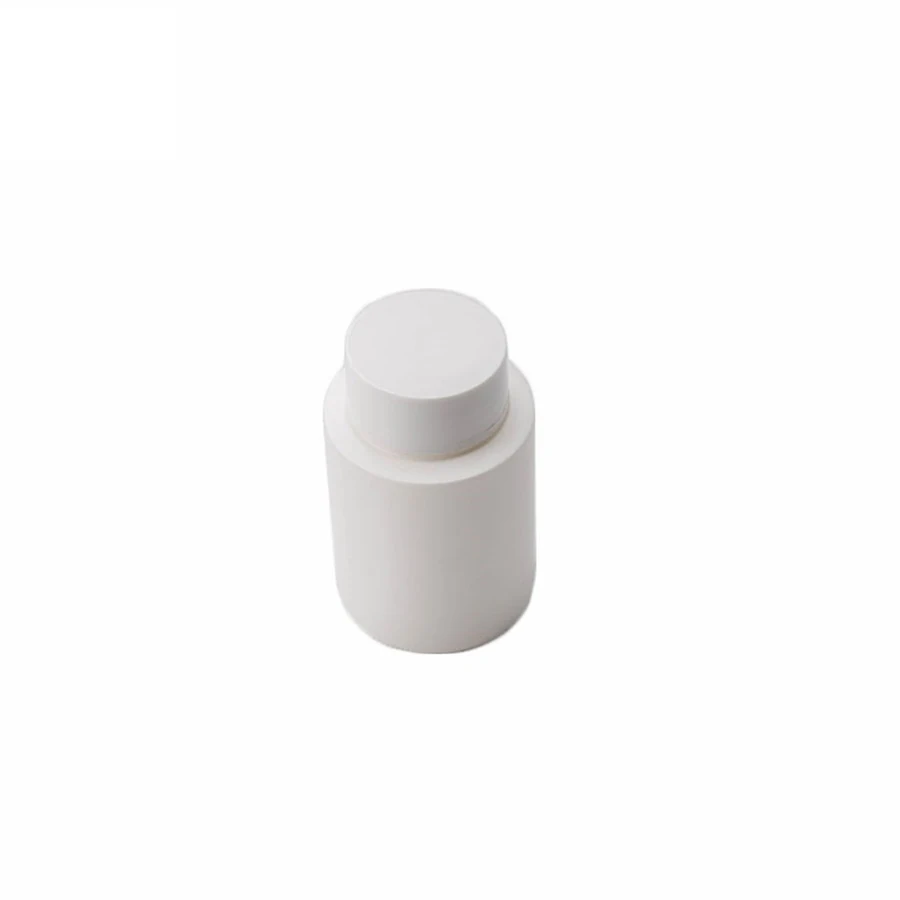 White Pharmaceutical Grade HDPE Plastic Medicine Pill Capsule Bottle
