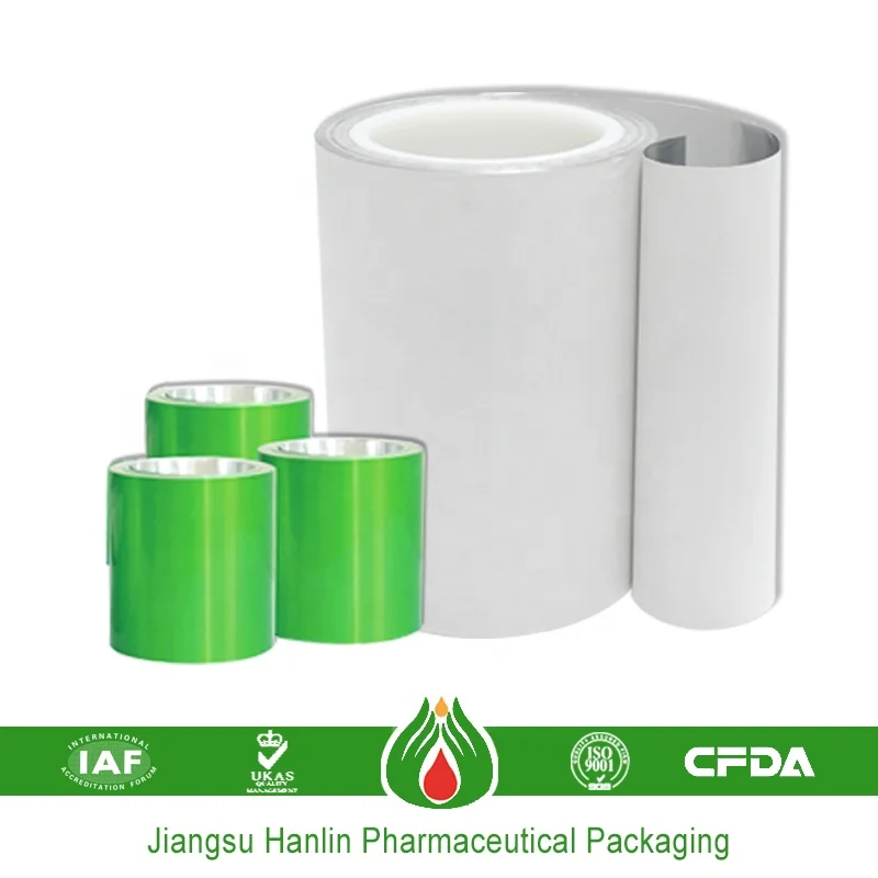 colored pharma new type paper PTP aluminum foil