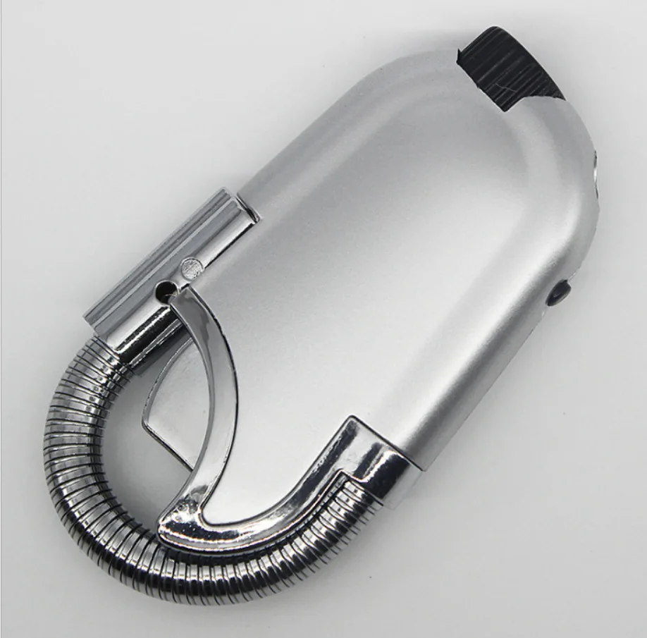 Durable Waterproof Windproof Refill Gas Hose Bendable Lighter Portable Outdoor Camping Hiking Multifunctional BBQ Lighter