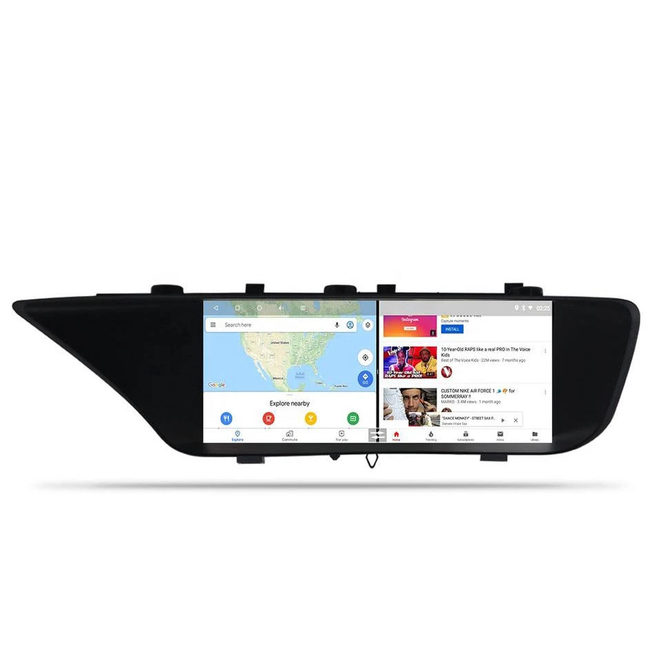 Car DVD Radio Player MCX 12.3 Inch 4+32G 64GB Screen Android 9.0 Samsung 8 Cores Multimedia Navigator for Lexus GS S8K 2012-2019