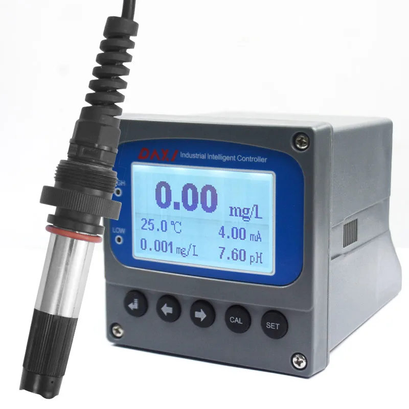 Digital Industrial online analyzer water Apure, meter residual chlorine pH