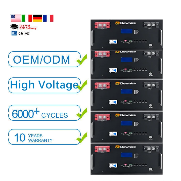 40KWH 50KWH Hv стеллаж lifepo4 литиевая батарея 8000 жизненного цикла домашняя Солнечная серверная стойка