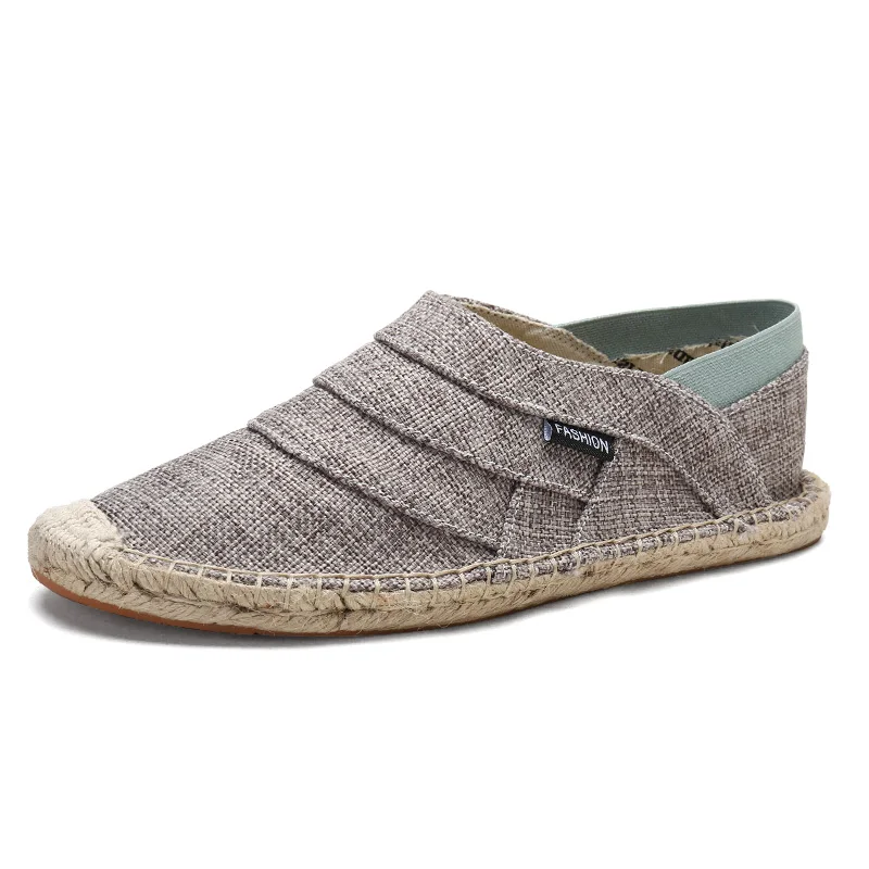 New Arrival Chaussure Jute Sole Espadrilles Custom For Man