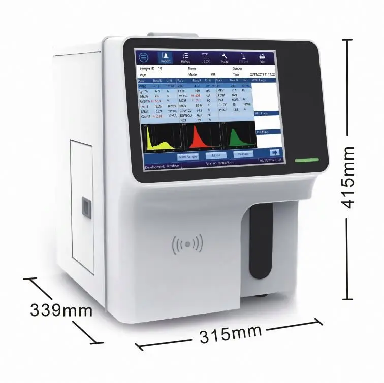Affordable Automated Hematology Analyzer MSLAB23Plus factory price