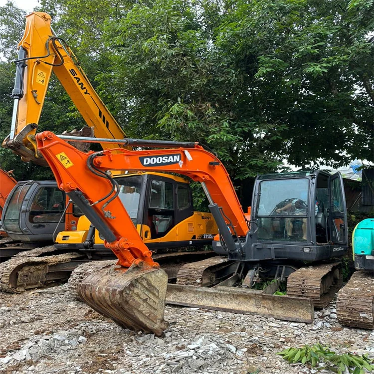 Экскаватор Doosan Dh60 Dh75 Dh80 DX500LC DX300 DX220 DX225 для продажи высококачественный оригинальный китайский экскаватор 8 тонн