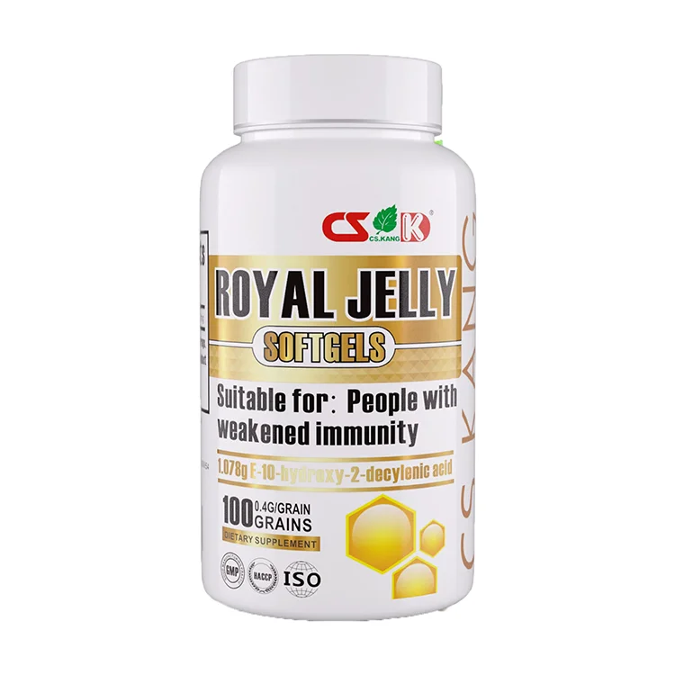 Wholesale Organic Oem Nutrition Supplement High Quality Natural Royal Jelly Capsules