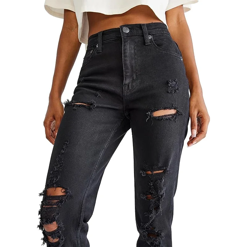 Summer Womens Jeans Blue Jean Woman Ladies Vintage Jeans