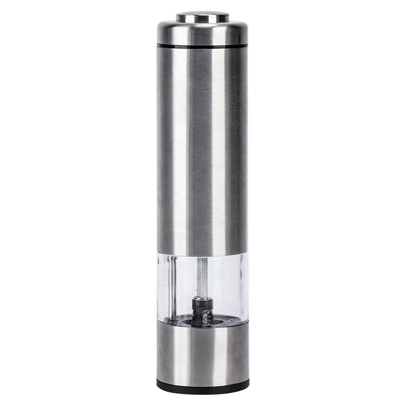 Stainless steel Black Pepper Grinder Freshly ground flower pepper rose sea salt Kitchen Automatic Pepper Mill Grinder