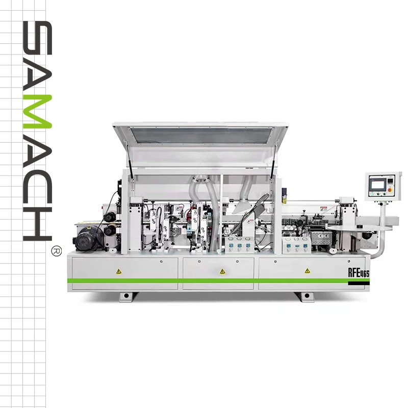 SAMACH Woodworking Edgebander Automatic Edgebanding PVC Edge banding Machine