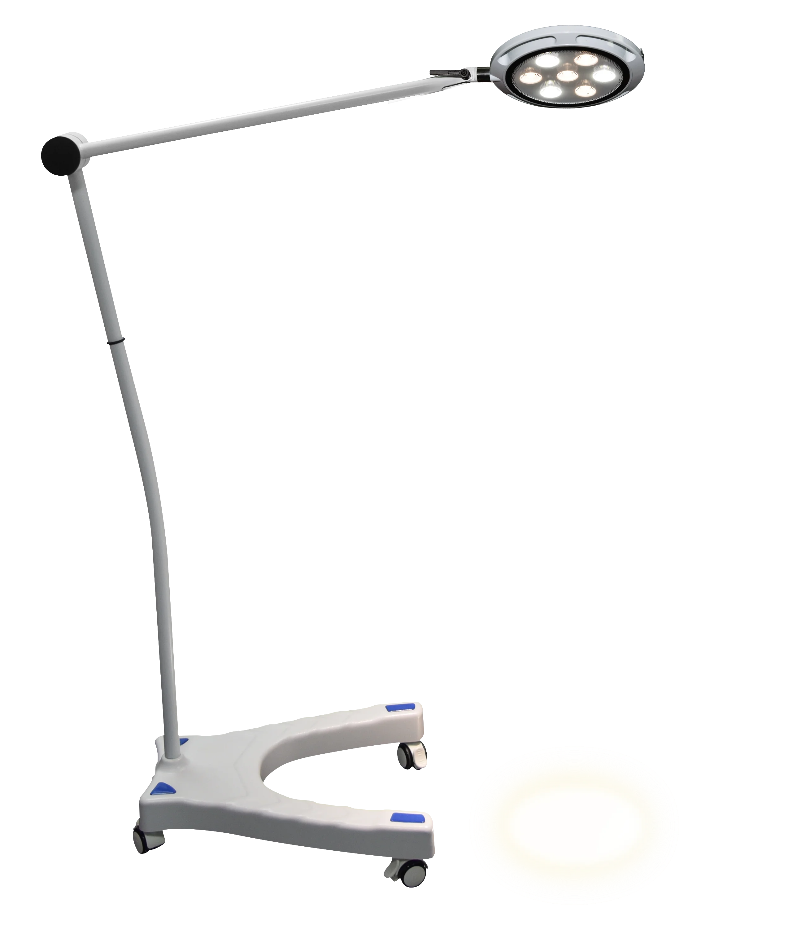 Портативный СВЕТОДИОДНЫЙ 250 мм мобильный стоматологический ветеринарный лампа для микрохирургии электрическая Операционная Хирургическая Лампа из пластика и металла