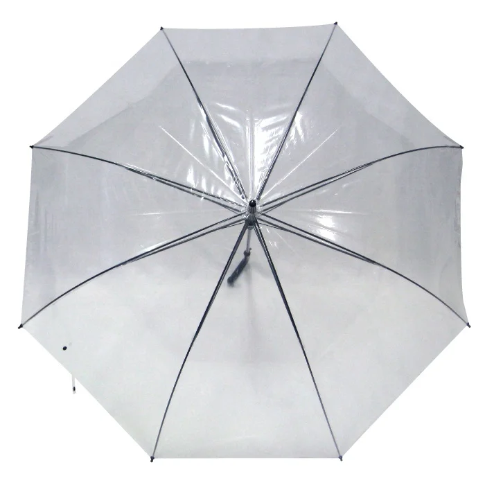 Cheap Transparent  easy to see and secure vinyl umbrella | made to order