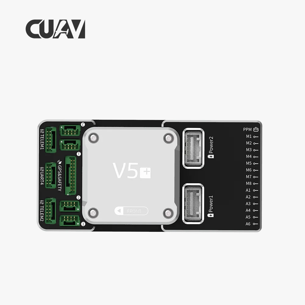 Professional drone parts cuav V5+ flight controller for mapping aircraft vtol f4 flight controller