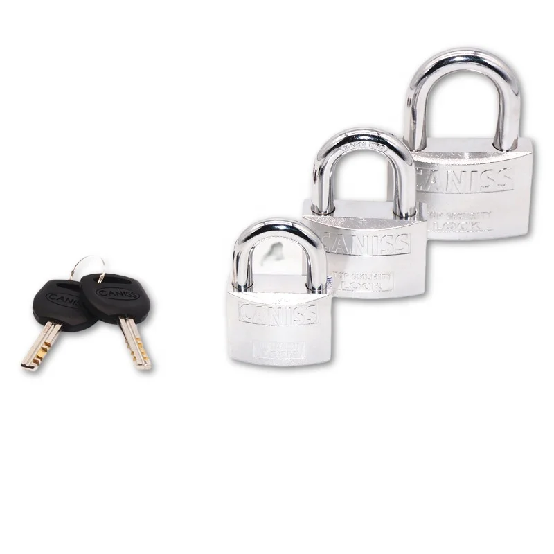 Security Key Code Sliding Bolt Alarm Padlock Zinc Alloy Furniture Lock for Hotels Offices Schools Hospitals Bedrooms