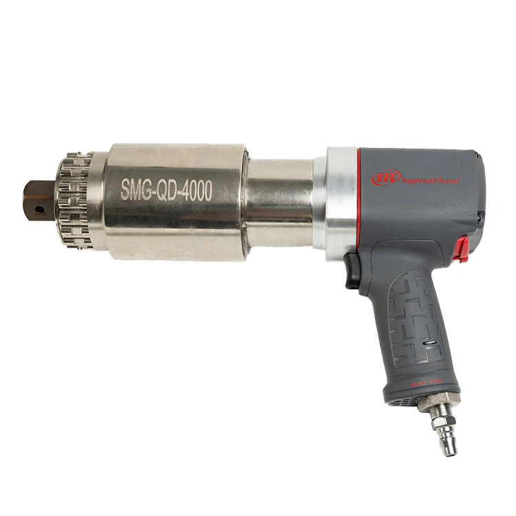 High Accuracy 4000 N.M Air Tools Impact Wrench with Smart Numerical Control Powered by Battery