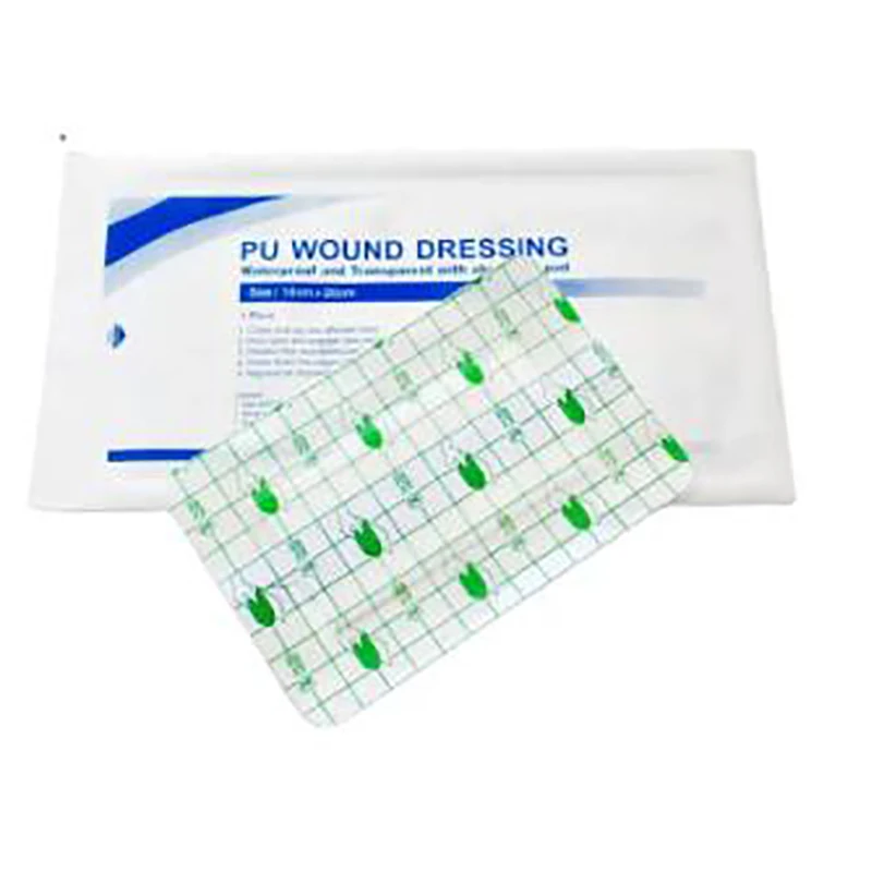 Power Flower Medical CE Approved 5x5cm 5x7cm 5x10cm 6x10cm 10x25cm 10x30cm Disposable Waterproof Transparent Wound Dressing