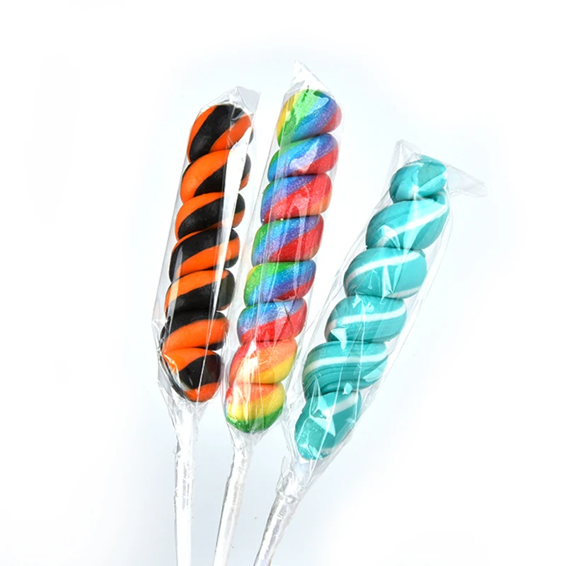 Wholesale colourful Christmas Candy delicious spoon sweets