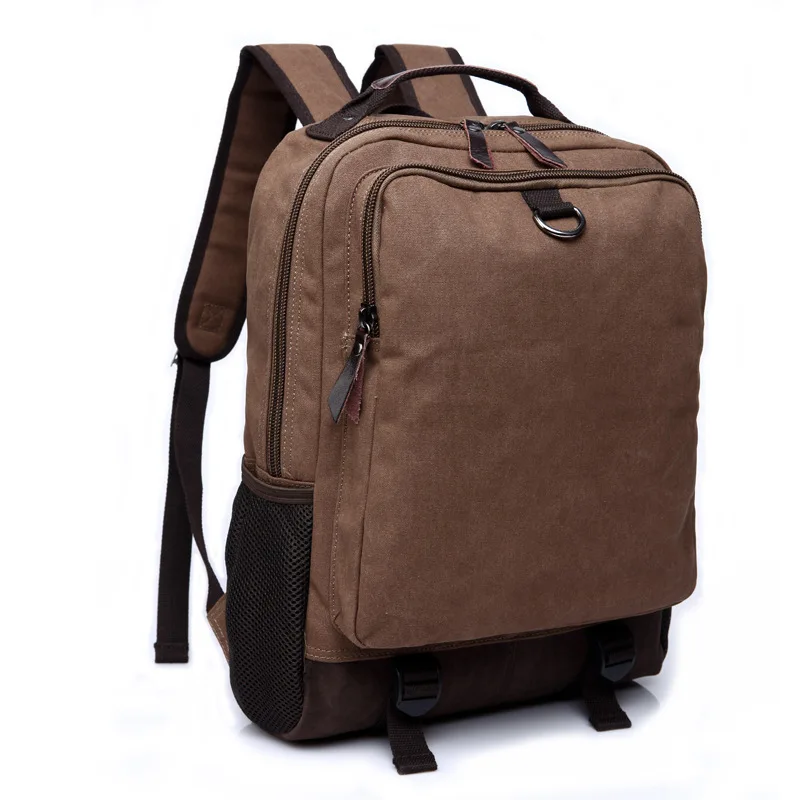 Korea Style Leisure Backpack Multi Layer Backpack For Men Fashionable Laptop Bag