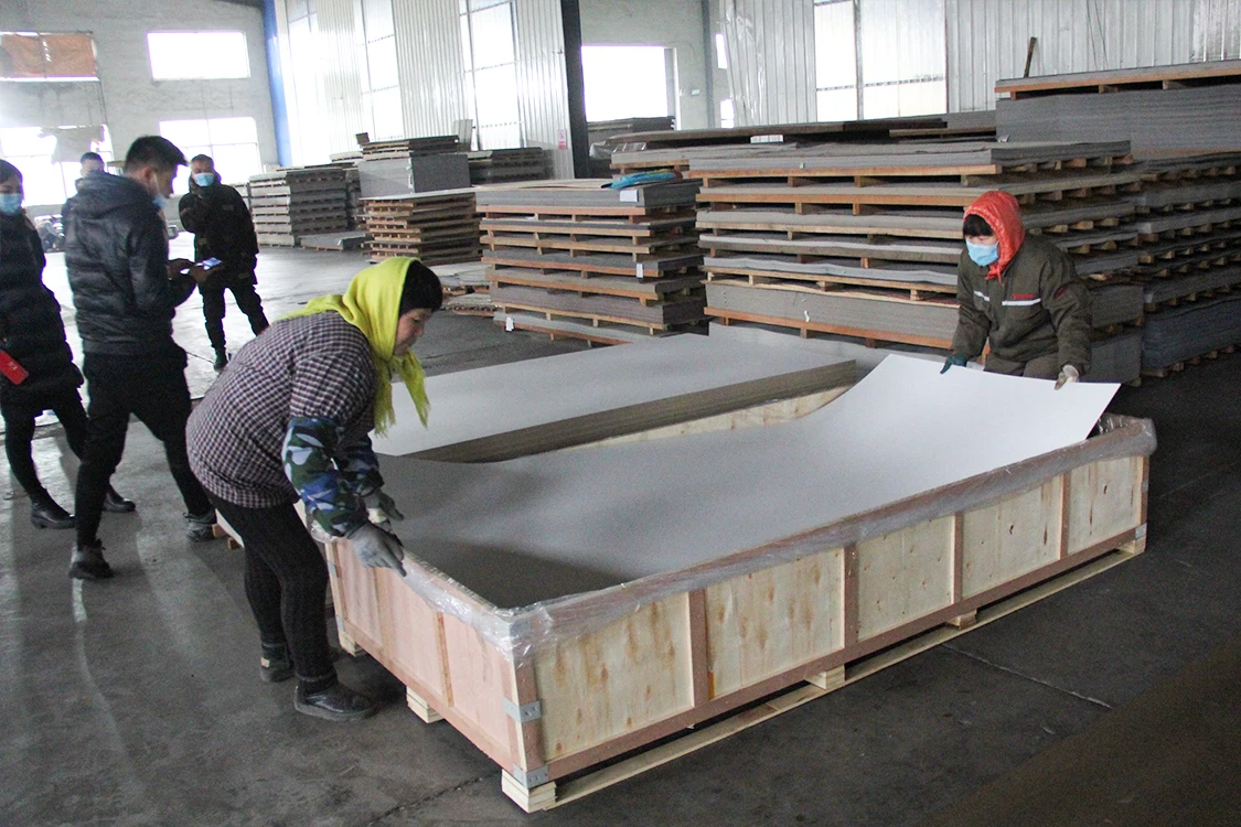 wood grain melamine laminated HPL, 0.5mm, 1mm, fireproof