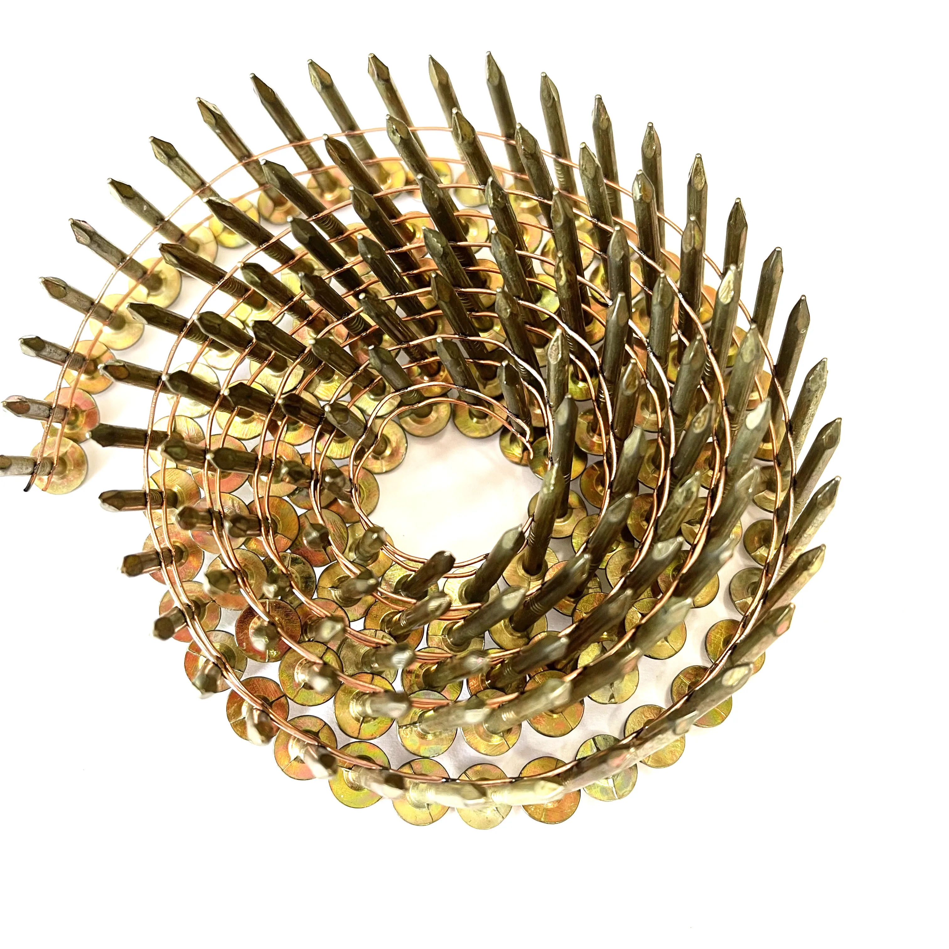 roofing coil nails collator machine 1 1/4 galvanized roofing clout nails 2 3/8 for construction