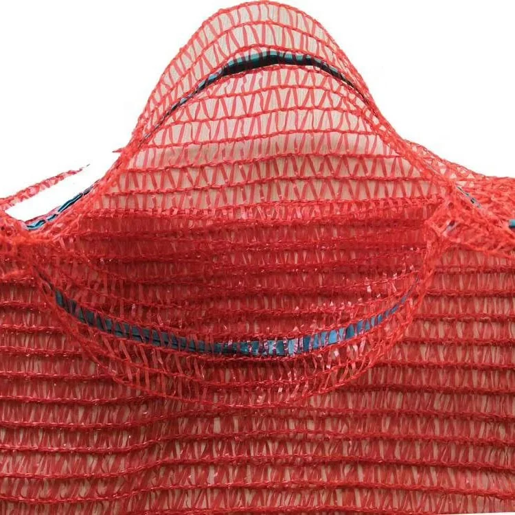 Netting Bags/PP/PE Red/Orange Color Mesh Bag Factory Directly Supply/ 50X80CM/43X65CM Pack Onion/Potato/Carrot/