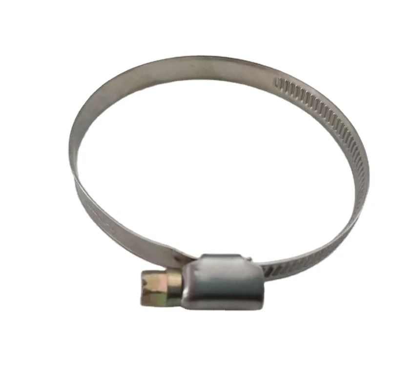 Custom Multi-type German Type Hose Clamps Manufacture Stainless Durable High Torque Brake Hose Clips Adjustable Tube Cable