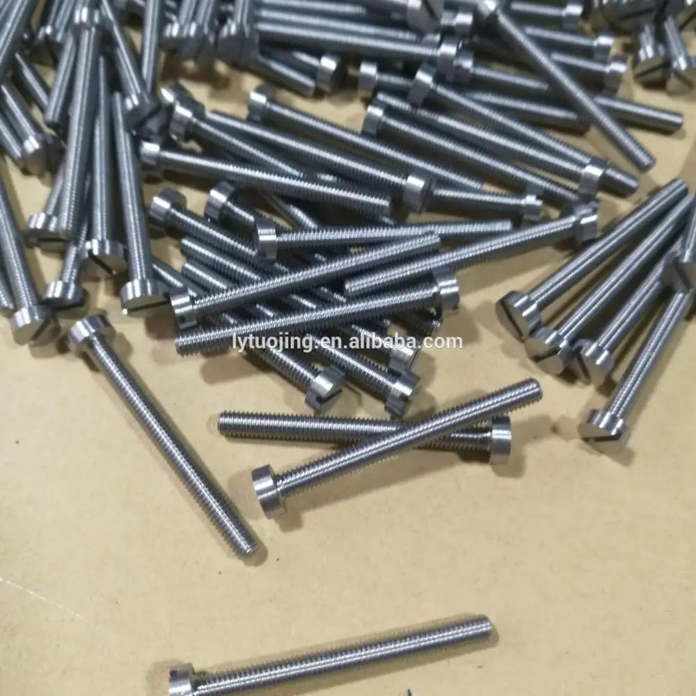 high quality pure molybdenum screw