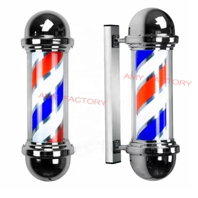 Lighting for barber shop sign Barber pole led pole