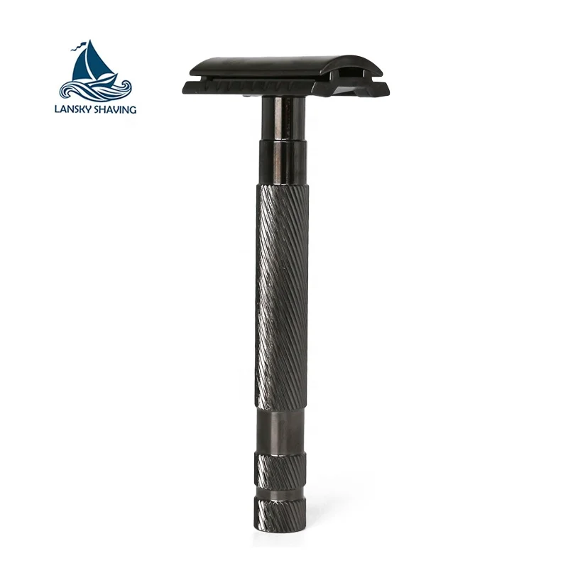 Barber shaving razor double edge one blade safety razor for grooming